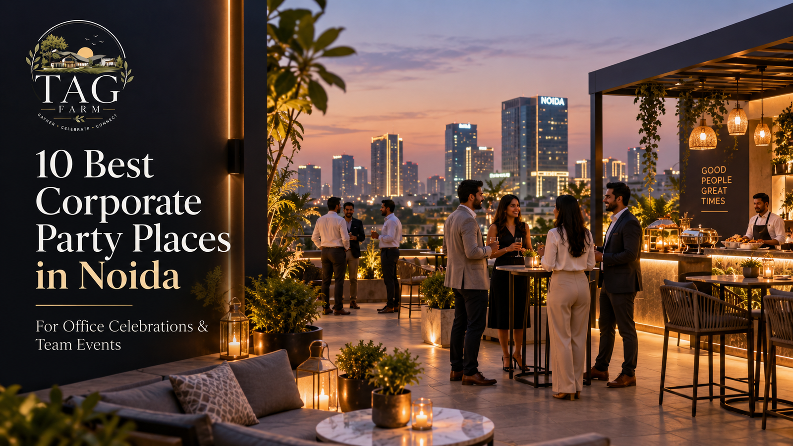 10 Best Corporate Party Places in Noida for Office & Team Events